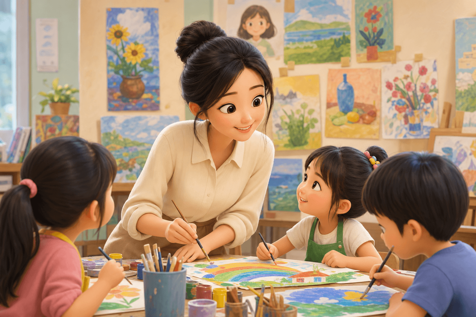 给老师