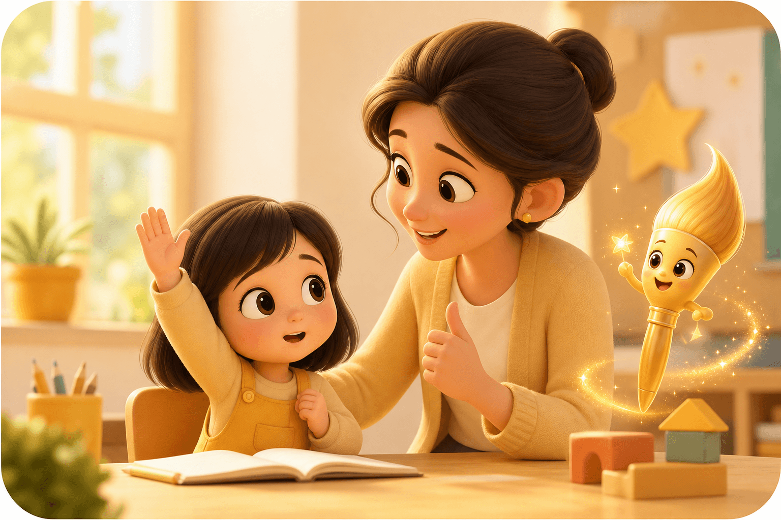 先鼓励,再引导