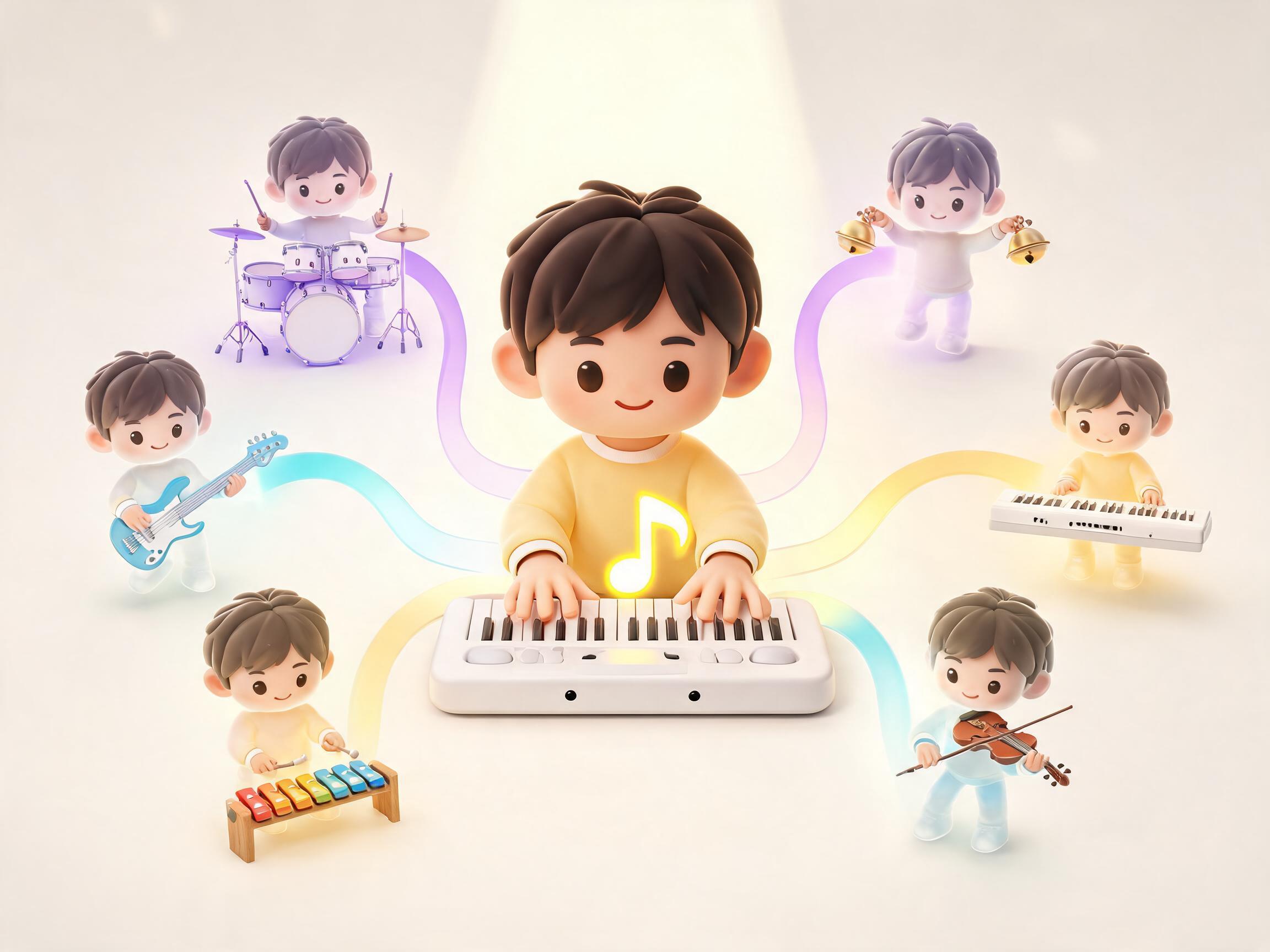 单音线条,一键变乐队